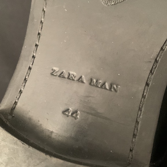 ZARA MAN Double Monk Strap Leather Cap Toe Dress Shoes - Picture 7 of 8